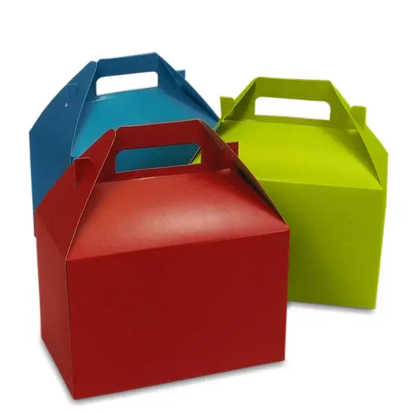 Colored Gable Boxes