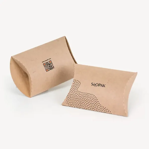 Custom Kraft Pillow Boxes - Image 2